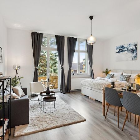 Homespace - Magdeburg - Gemuetliches Apartment Mit Balkon Esterno foto