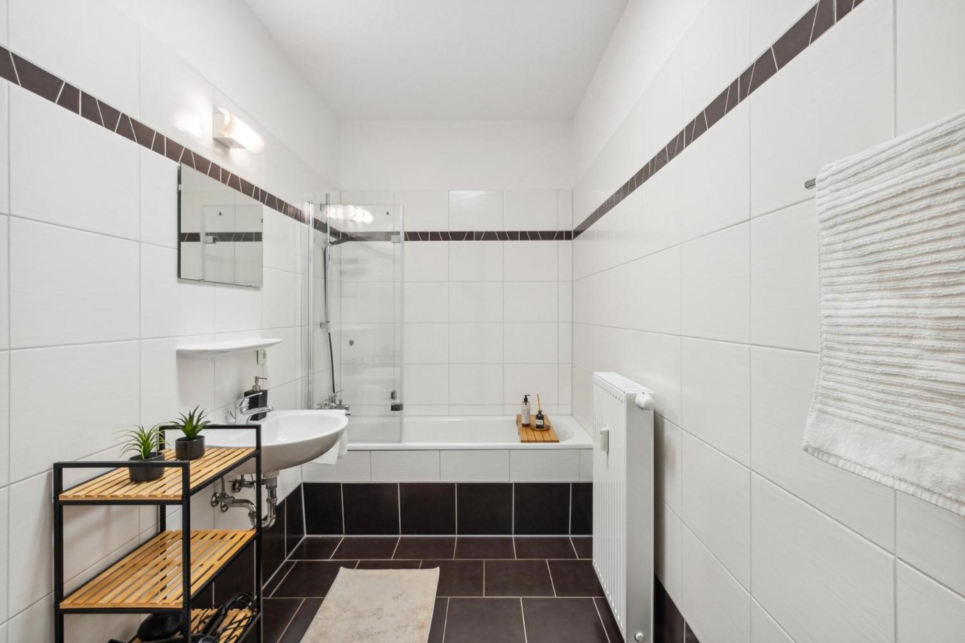Homespace - Magdeburg - Gemuetliches Apartment Mit Balkon Esterno foto