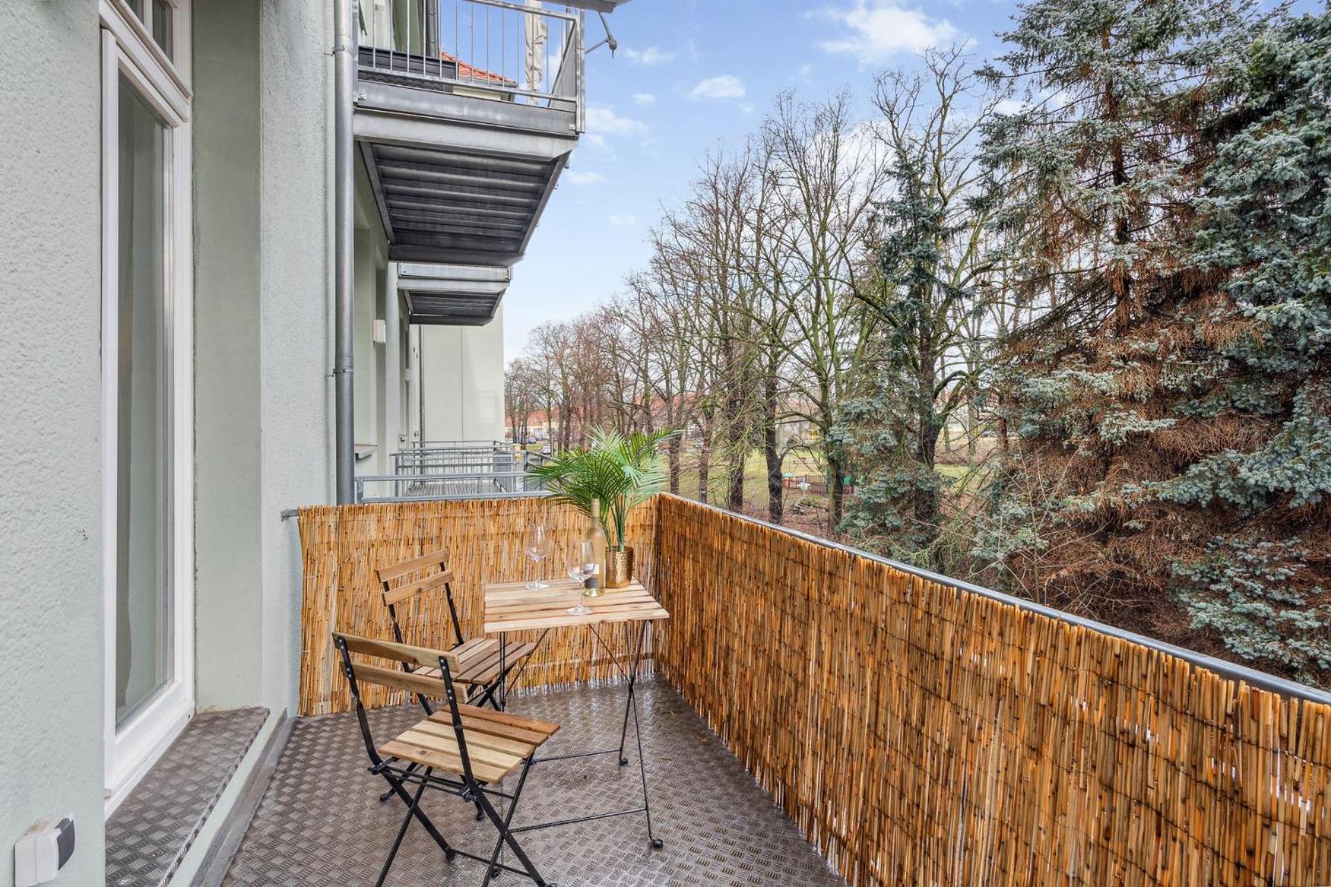Homespace - Magdeburg - Gemuetliches Apartment Mit Balkon Esterno foto