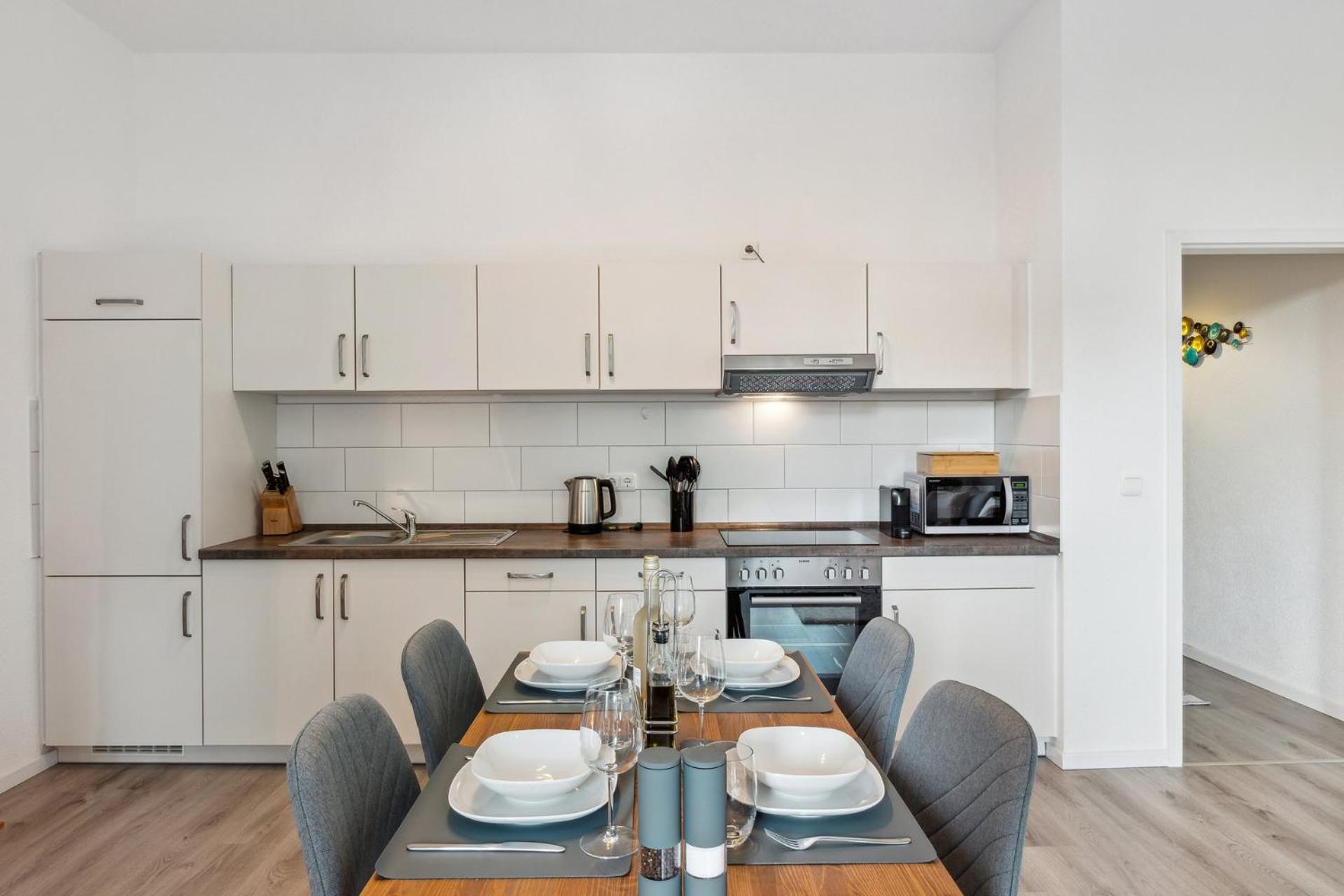 Homespace - Magdeburg - Gemuetliches Apartment Mit Balkon Esterno foto